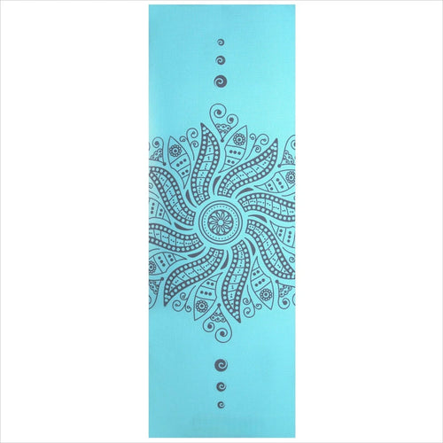 Yoga Mat with Carry Strap, Mandala